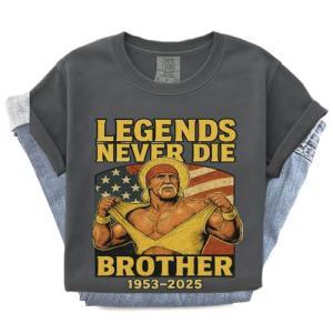 Hulk Hogan Legends Never Die T-Shirt for Fans