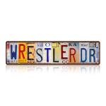 Hulk Hogan Vintage Metal Wall Art Sign