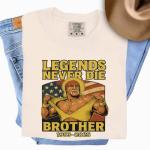 Hulk Hogan Legends Never Die T-Shirt for Fans