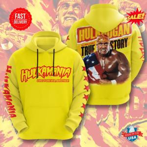 Hulk Hogan 2025 3D Hoodie for All Sizes
