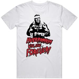 Hulk Hogan Hulkamania Men’s Soft Cotton Tee