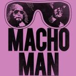 Macho Man Purple Classic Adult T-Shirt
