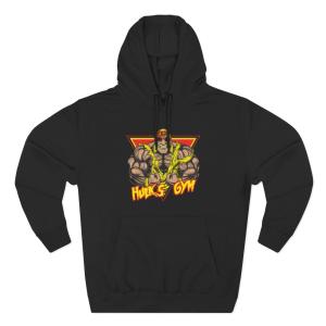 Hulk Hogan Three-Panel Fleece Hoodie for Fans