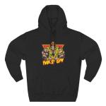 Hulk Hogan Three-Panel Fleece Hoodie for Fans