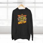 Hulk Hogan Three-Panel Fleece Hoodie for Fans