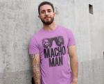 Macho Man Purple Classic Adult T-Shirt