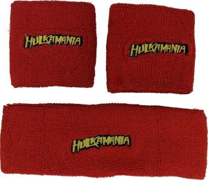 Hulk Hogan Hulkamania Yellow Headband and Wristbands Set