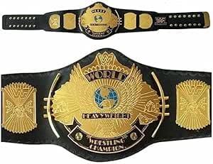 Hulk Hogan Classic Gold Winged Eagle Championship Belt