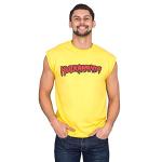 Hulk Hogan "Hulkamania" Gold Sleeveless T-shirt