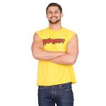 Hulk Hogan "Hulkamania" Gold Sleeveless T-shirt