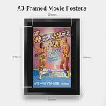 Hulk Hogan Ultimate Warrior Signed WrestleMania Poster