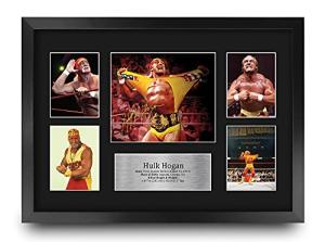 Hulk Hogan Autographed 16x12 Wrestling Picture