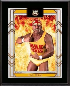 Hulk Hogan WWE 10.5" x 13" Wall Plaque