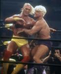 Hulk Hogan vs. Ric Flair 1990 Photo Poster