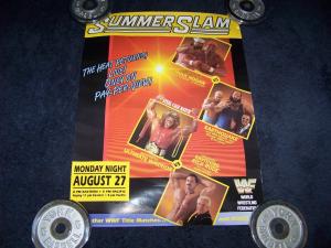 Hulk Hogan SummerSlam 1998 Vintage Poster