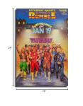 Hulk Hogan Royal Rumble 1991 Canvas Wall Art