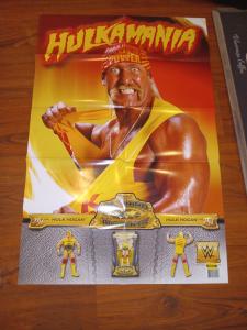 Hulk Hogan Matel Promo Poster 24x36 Hulkamania