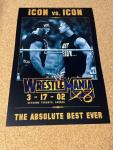 Wrestle Mania X8 Hulk Hogan and The Rock Poster
