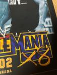 Wrestle Mania X8 Hulk Hogan and The Rock Poster