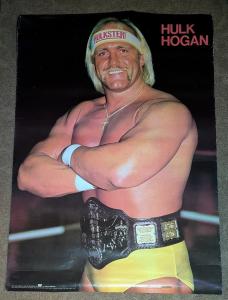 Hulk Hogan 1985 WWF Poster XL - Epic Style!