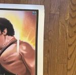 Signed Hulk Hogan WrestleMania 3 Poster - Rare