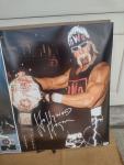 2 Huge Hollywood Hulk Hogan Autographed Posters