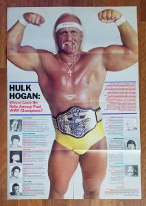 Hulk Hogan 1986 Super Color Poster Collection