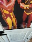 Hulk Hogan & Randy Savage Retro Banner Poster