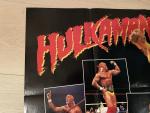 Hulk Hogan 1993 Two-Sided Hulkamania Poster