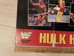 Hulk Hogan 1993 Two-Sided Hulkamania Poster