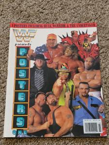 Hulk Hogan WWF Poster Magazine with Catalog