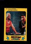 1986 Hulk Hogan & Cyndi Lauper Trading Card