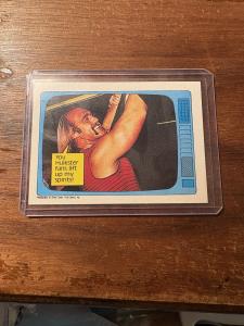 Hulk Hogan 1985 Topps WWF Trading Card #60