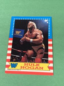 Hulk Hogan 1987 Topps WWF Trading Card #3