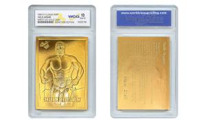 Hulk Hogan 1990-91 WWF Gold Card - GEM-MINT 10