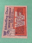 Hulk Hogan 1987 Topps WWF Trading Card #3