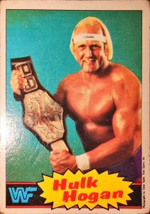 1985 Topps WWF Hulk Hogan Trading Card #16