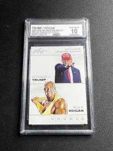 Hulk Hogan Donald Trump 2024 Dual Card Set