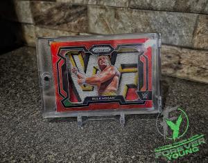 Hulk Hogan 2024 Panini Prizm Red Pulsar #70