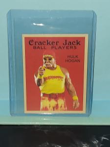 Hulk Hogan Cracker Jack Trading Card