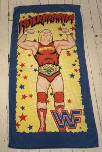 Hulk Hogan 80s Hulkamania Vintage Beach Towel