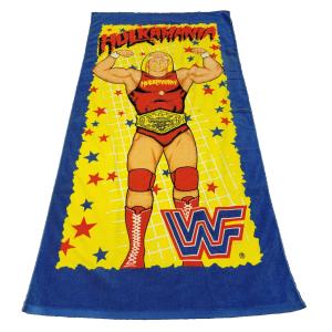 Vintage 1985 Hulk Hogan Beach Towel WWF