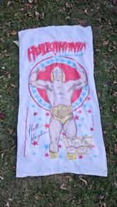 1980s Hulk Hogan Retro Beach Towel