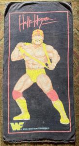 Vintage Hulk Hogan Beach Towel - WWF Hulkamania