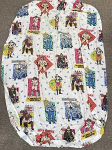 1991 WWF Hulk Hogan Bed Blanket Cover