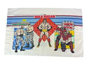 1991 WWF Hulk Hogan & Jake Pillowcase