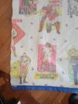 Hulk Hogan Ultimate Warrior WWF Wrestling Blanket 70"x90