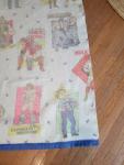 Hulk Hogan Ultimate Warrior WWF Wrestling Blanket 70"x90