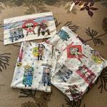 Hulk Hogan Vintage WWF Wrestling Twin Sheet Set