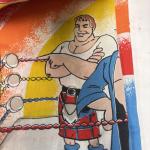 Hulk Hogan Rock 'N Wrestling Twin Bed Sheet